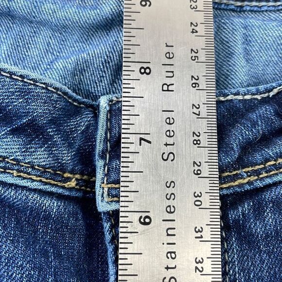 Silver Jeans Women's Isabel Distressed Boot cut Jeans Blue 28 - Picture 13 of 15